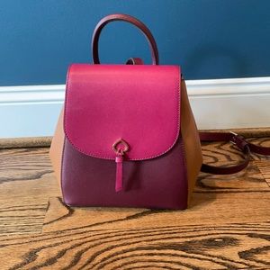 New with Tags Kate Spade medium flap backpack